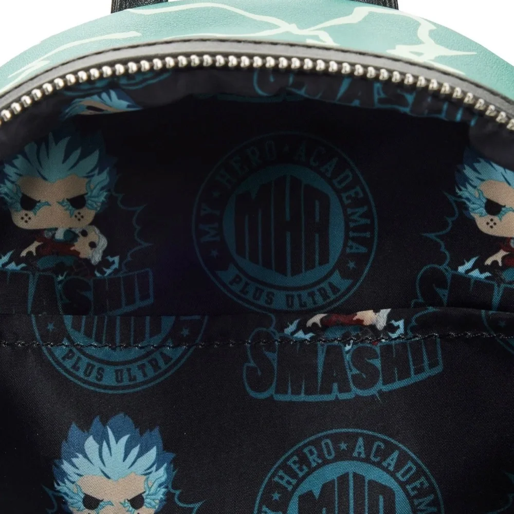 Loungefly My Hero Academia Deku Infinity Cosplay Glow in the Dark Mini Backpack